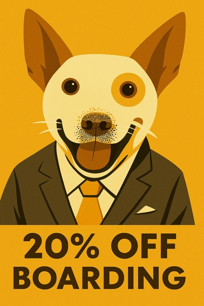 Promo: 20% OFF dog boarding — ends 30 November 2025