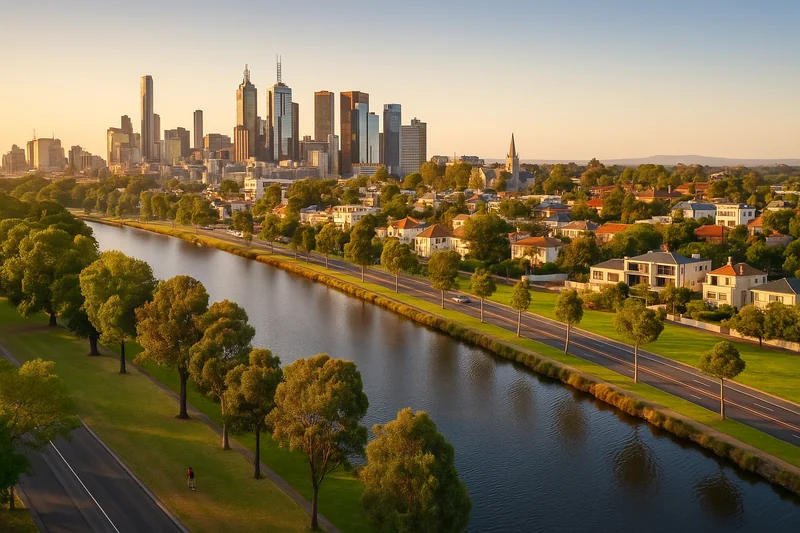 South Yarra leafy streets and river access — structured solo walks